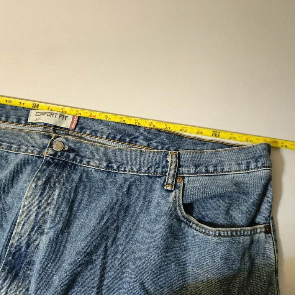 LEVIS 560 ‎ COMFORT FIT 54x29  Blue Denim Jeans   MEN'S BLUE 5 Pocket